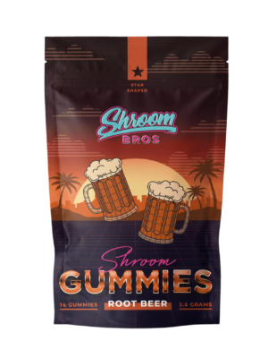 Magic Mushrooms Gummies – Root Beer (3.5g)