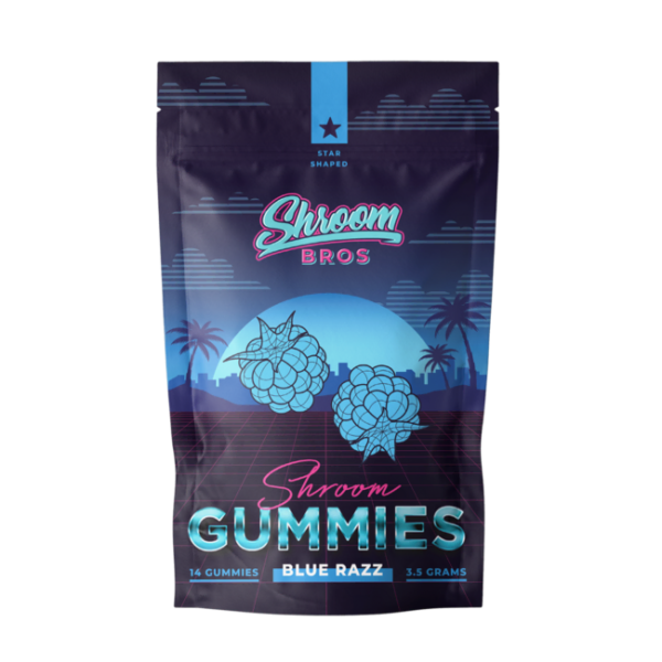 Magic Mushroom Gummies – Blue Raz (3.5g)