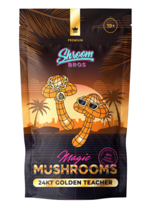 24kt Golden Teacher Magic Mushrooms